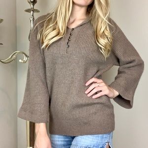 Ralph Lauren Alpaca Wool Sweater w Hoodie